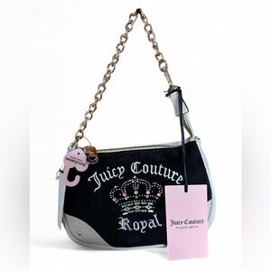 Juicy Couture “Juicy Kingdom Mini Wristlet Purse”, black